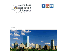 Tablet Screenshot of hearatboston.org